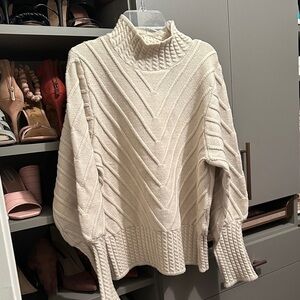 Catherine Malandrino Cream Sweater